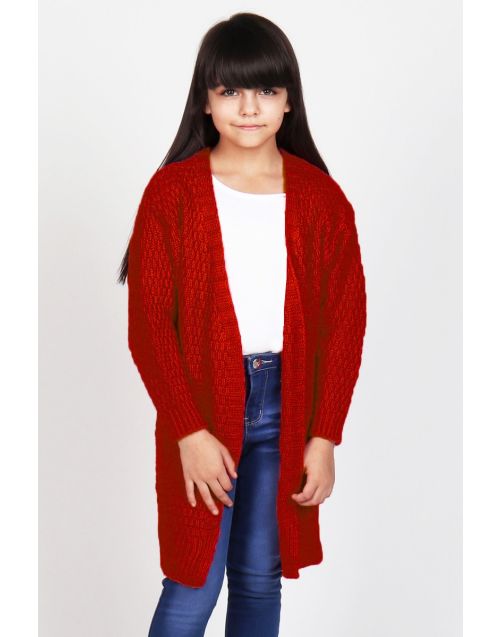 Toddlers chunky knit cable knit cardigan sweater (6/pk) Avail 2 colors
