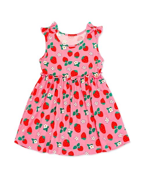 Toddler's  Dress w/ Shoulder Bow (10/pk) Avail. 1 Color