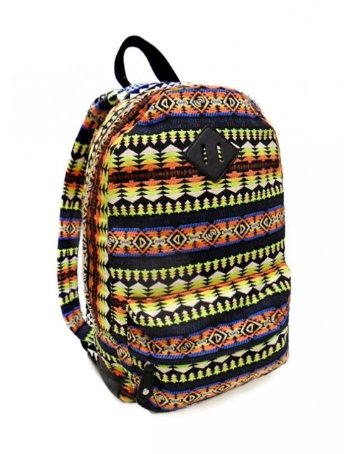 Jacquard Weave Backpack with Tri-Mix Colors- Yarn Dye (3/pk)